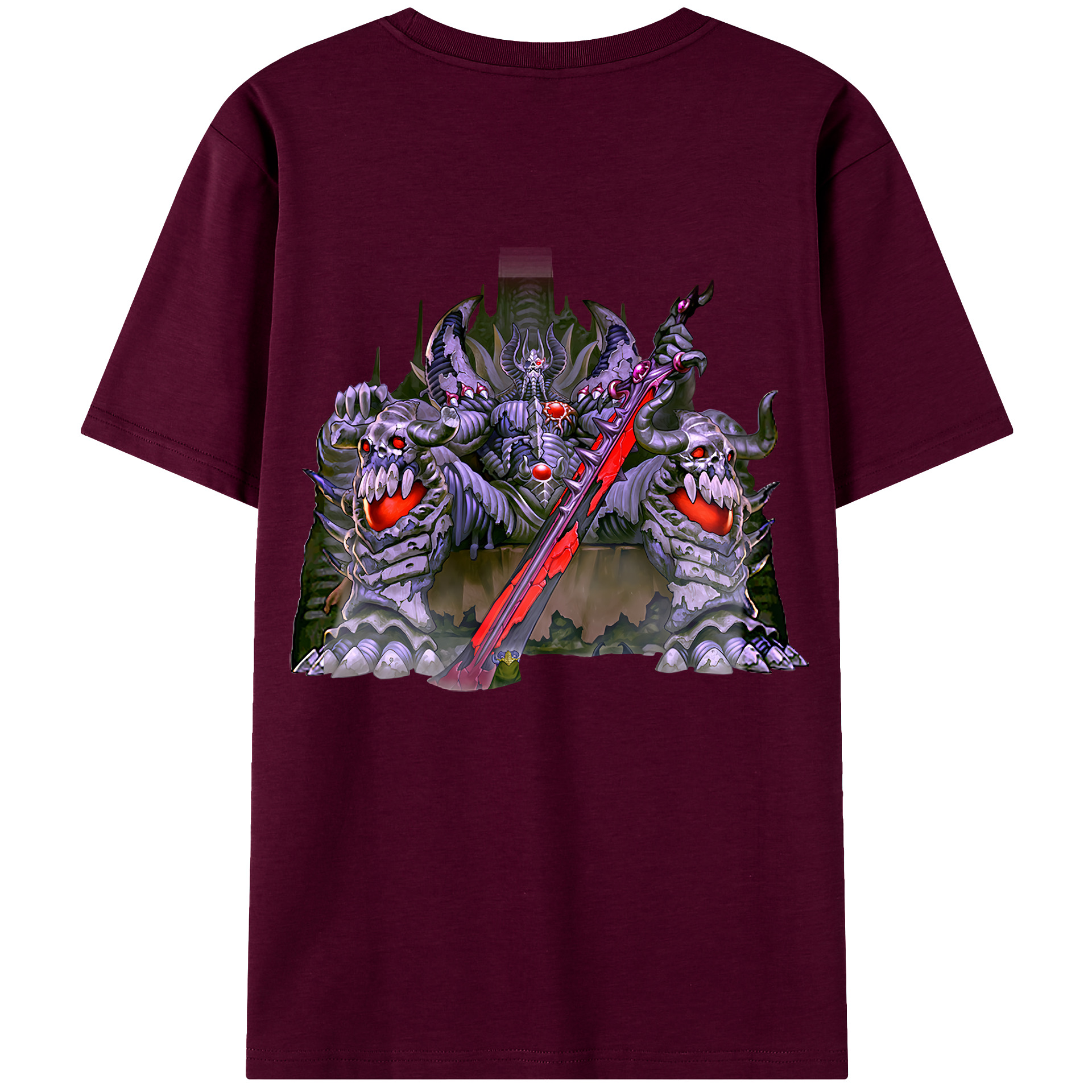 （画像用） 遊☆戯☆王 Yu-Gi-Oh! レディース半袖Tシャツ(バックプリント)